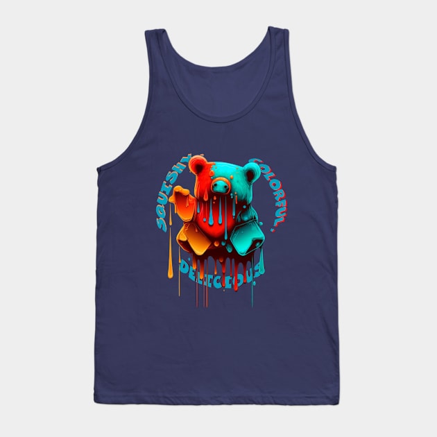 Squishy, colorful, delicious Tank Top by Depressed Bunny
